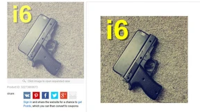 Polizei warnt vor pistolenförmigen Handyhüllen