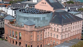 Mainzer Glashaus zum Streiten und Heiraten