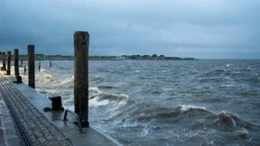 Heftiger Sturm fegt über Norddeutschland