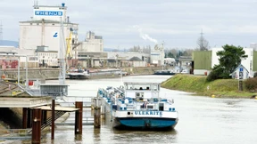 Schiffsverkehr überrundet Bahntransport