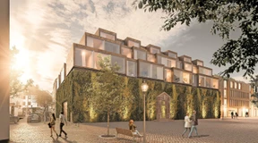 Mit Lastwagen durch die „Lu“