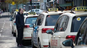 Im Lockdown bleibt das Taxi leer