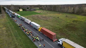 Die Wut der polnischen Fernfahrer über die Ukraine