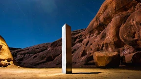 Mysteriöser Monolith in Wales aufgetaucht