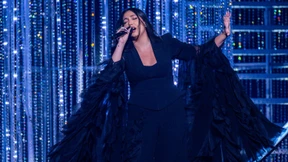 Auch Trillerpfeifen können Yuval Raphael aus Israel nicht aufhalten