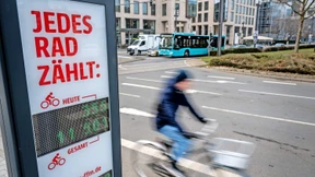 Bis zu 600 Radfahrer am Tag