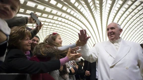 Papst Franziskus erhält den Karlspreis