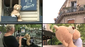 Was machen diese Bären in Paris?