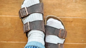 Sandalen sind keine Kunst