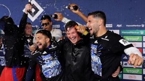 Aufstiegstrainer Merlin Polzin, der Coach aus der Kurve