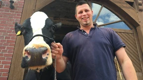 Eine Begegnung mit der schönsten Kuh Deutschlands