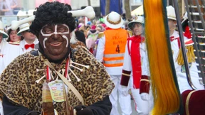 Fastnachtsverein unter Polizeischutz