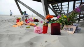 Sebastian im Sand erstickt 