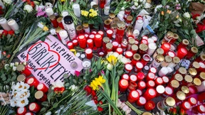 Eine Gedenkminute für die Opfer von Hanau