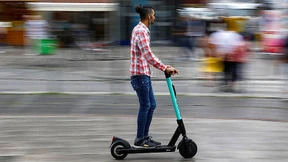 Wenn E-Scooter-Fahrer mit dem Gesicht bremsen