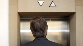 In den Aufzügen von Goldman Sachs 