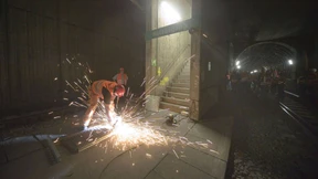 In den Röhren des Riesenmaulwurfs