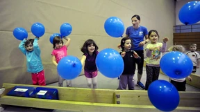 Mit den Luftballons durch die Mattenschlucht