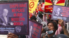 Das Militär erschießt weitere Demonstranten