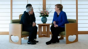 Kaiser trifft Kanzlerin