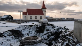 Die Wege der Glut unter Grindavík