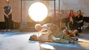 Dauerlauf zum Kiefernbaum