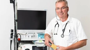 Plastik für die Patienten