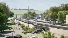 Neuer Bahnhof zwischen Kernstadt und Schiffsanlegern
