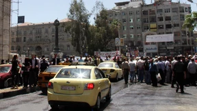 Explosion und Gefecht in Damaskus