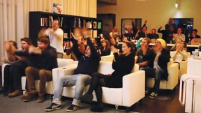 Oscar-Jubel im Frankfurter Ostend