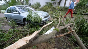 Wolkenschläuche über der Eifel