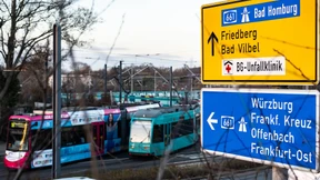 Tram von Frankfurt nach Bad Vilbel