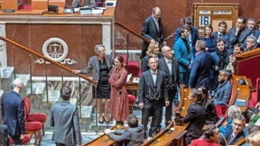 Polizeischutz für Macrons Gefolgsleute