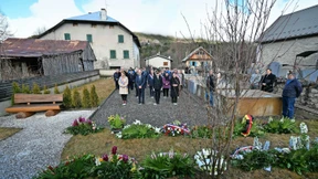 In Le Vernet gedenken sie der Opfer des Germanwings-Absturzes