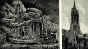 „Der Anblick war schauerlich“ - Der Frankfurter Dombrand