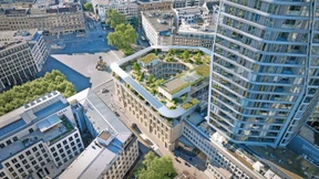 Frankfurter Baudenkmal erhält Dachgarten