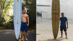 Surfbrett treibt 8000 Kilometer weit bis zu den Philippinen