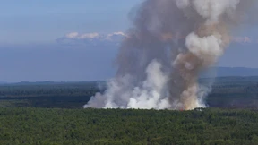In Sibirien brennen 680 Quadratkilometer Wald