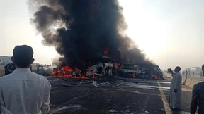 Schwerer Unfall mit Dutzenden Toten