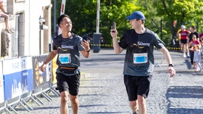 Marathon mit Sektempfang