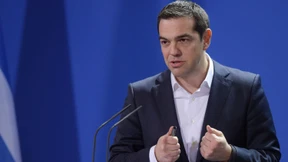 Gefesselter Tsipras