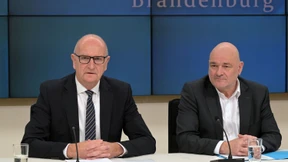 SPD und BSW stellen ihren Koalitionsvertrag vor