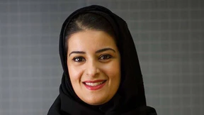 Die Präsidentin der Börse in Riad