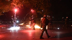 Straßenschlachten in Athen