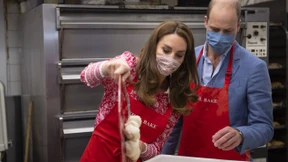 William und Kate backen Bagel
