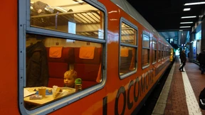 Der Zug mit dem Retro-Ambiente