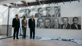 Elf Präsidenten in edlem Druck