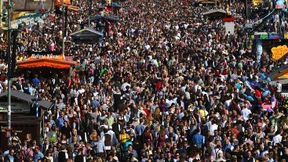 Polizei zieht Halbzeitbilanz auf der Wiesn