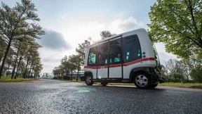 Der selbstfahrende Bus der Bahn ist jetzt unterwegs