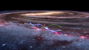 La Ola in der Milchstraße